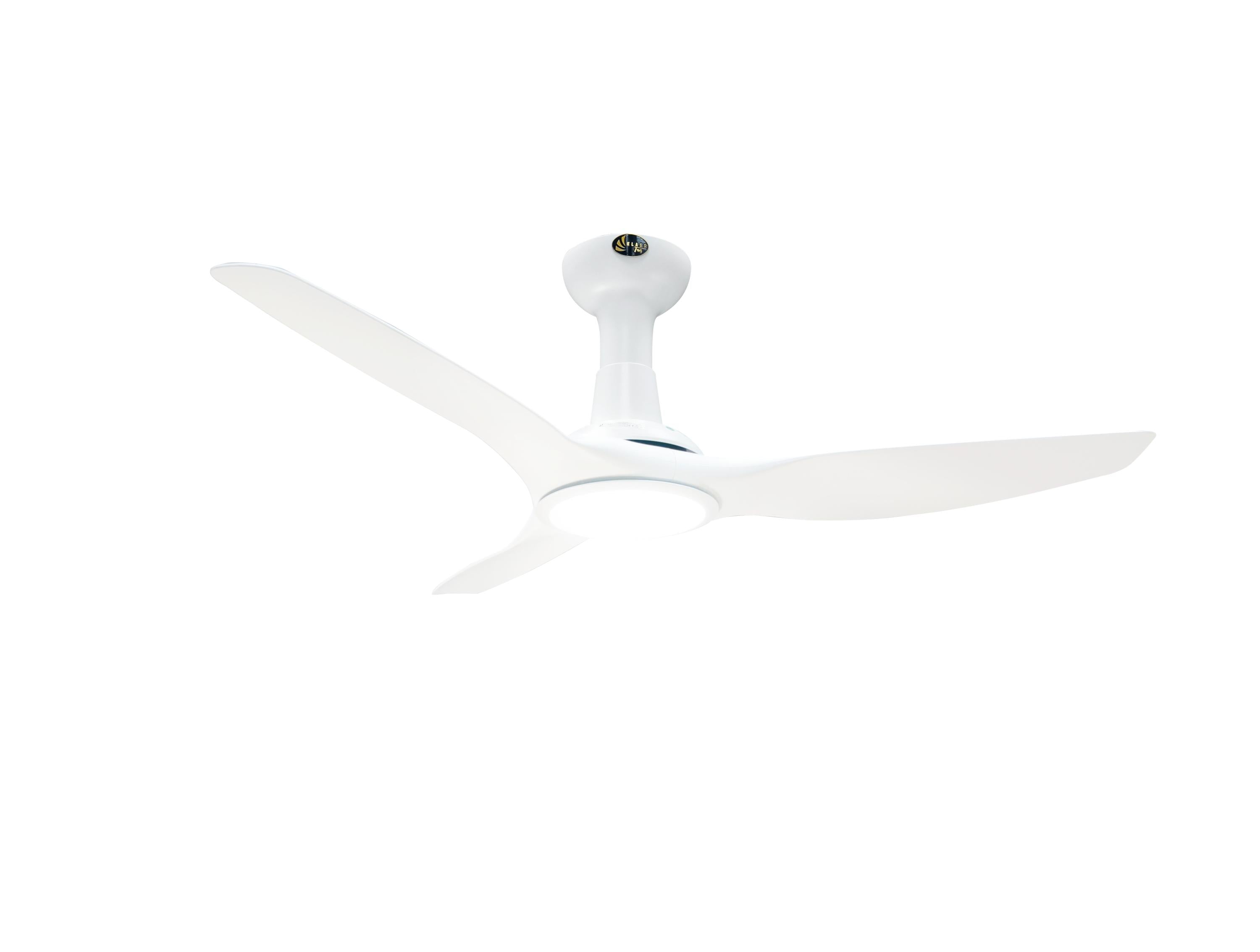 Ventilatore da soffitto ø132 cm con LED e Wifi Reversibile Hypersilence