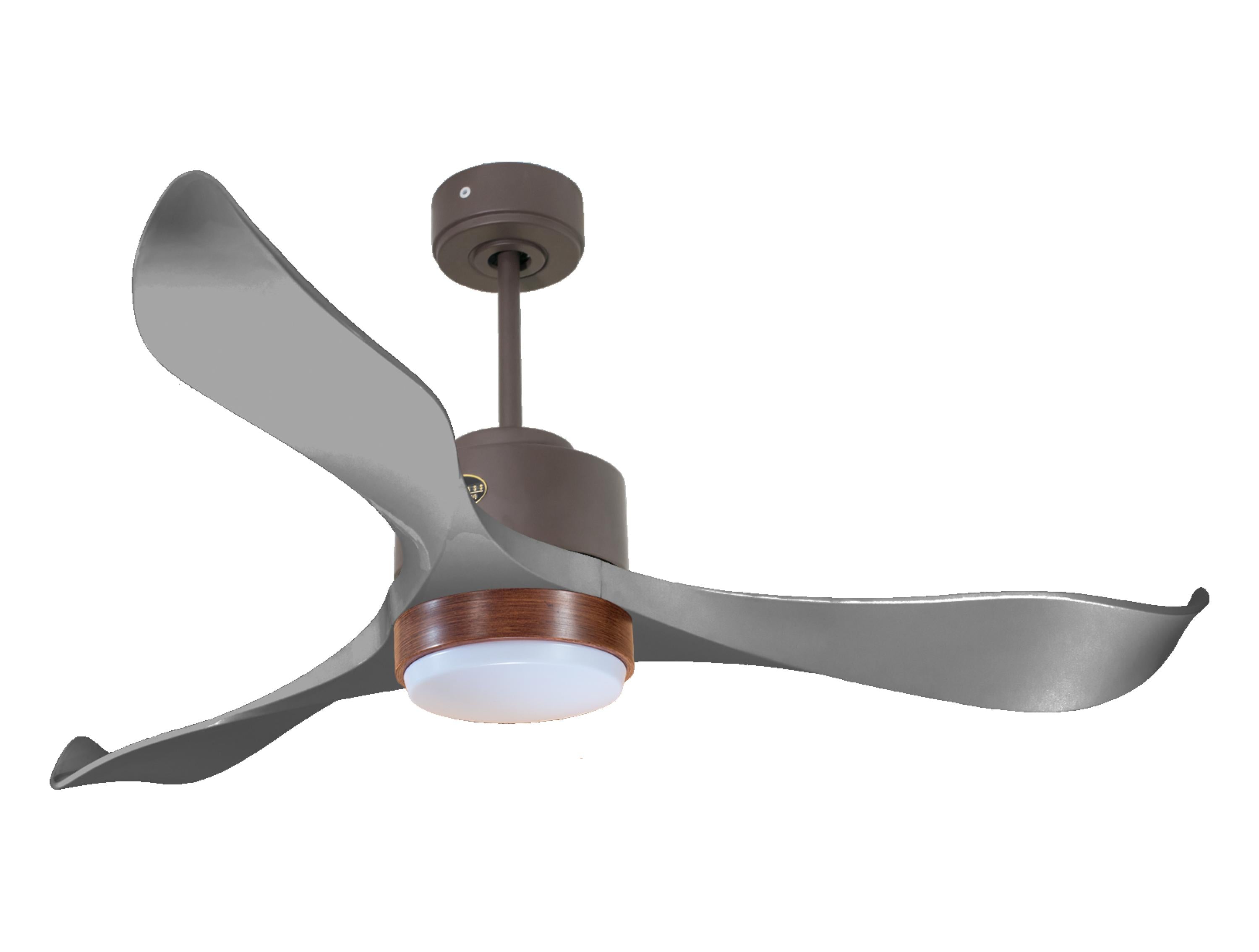 Ventilatore a soffitto ultra silenzioso e a basso consumo DC TrawanganD132C02LED65437